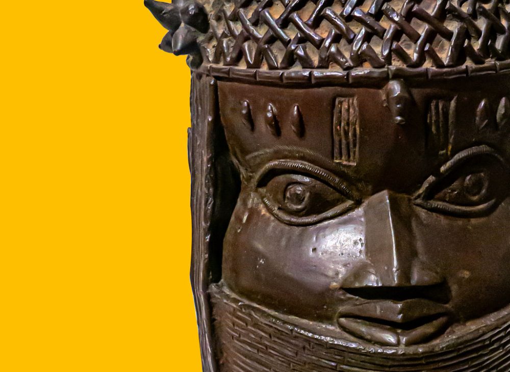 Bronze head of an Oba from the 16th century located in Metropolitan museum, New York, USA.
Photo: Anna Podekova/Dreamstime