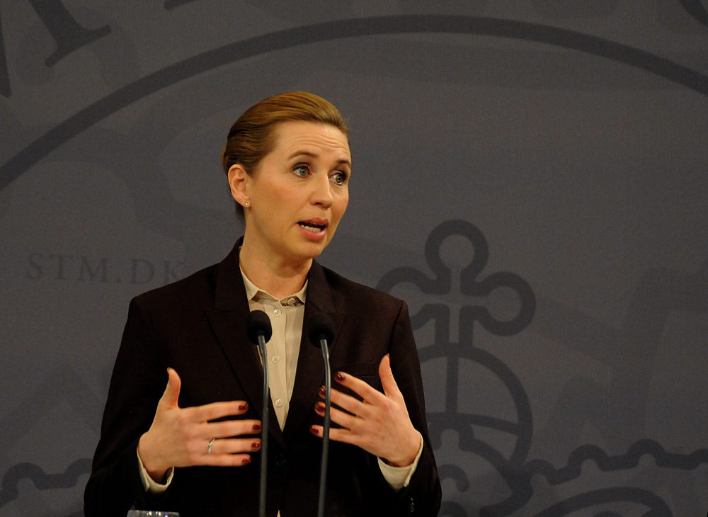 Prime minister of Denmark Mette Frederiksen holds press brief to high nation about Corona virus
Foto: Deanpictures/Dreamstime