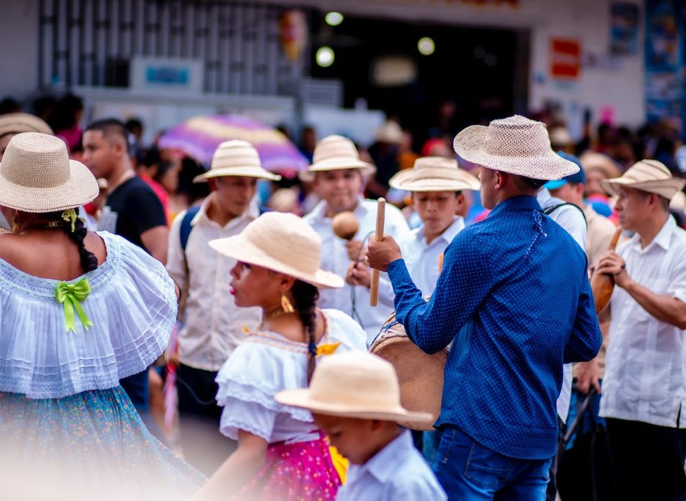 People gathered for festies in Panama.
Photo: Rodolfo Quirós/Pexels